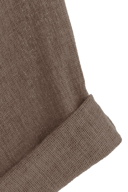 One Button Linen Cardigan