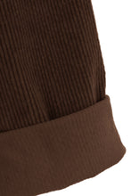 Load image into Gallery viewer, Frayed Detail Corduroy Dress
