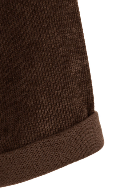 Chenille Necklace Top