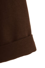 Load image into Gallery viewer, Cowl Neck Side Slit Corduroy Midi
