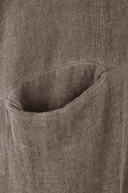 Hopsack Linen Dungaree