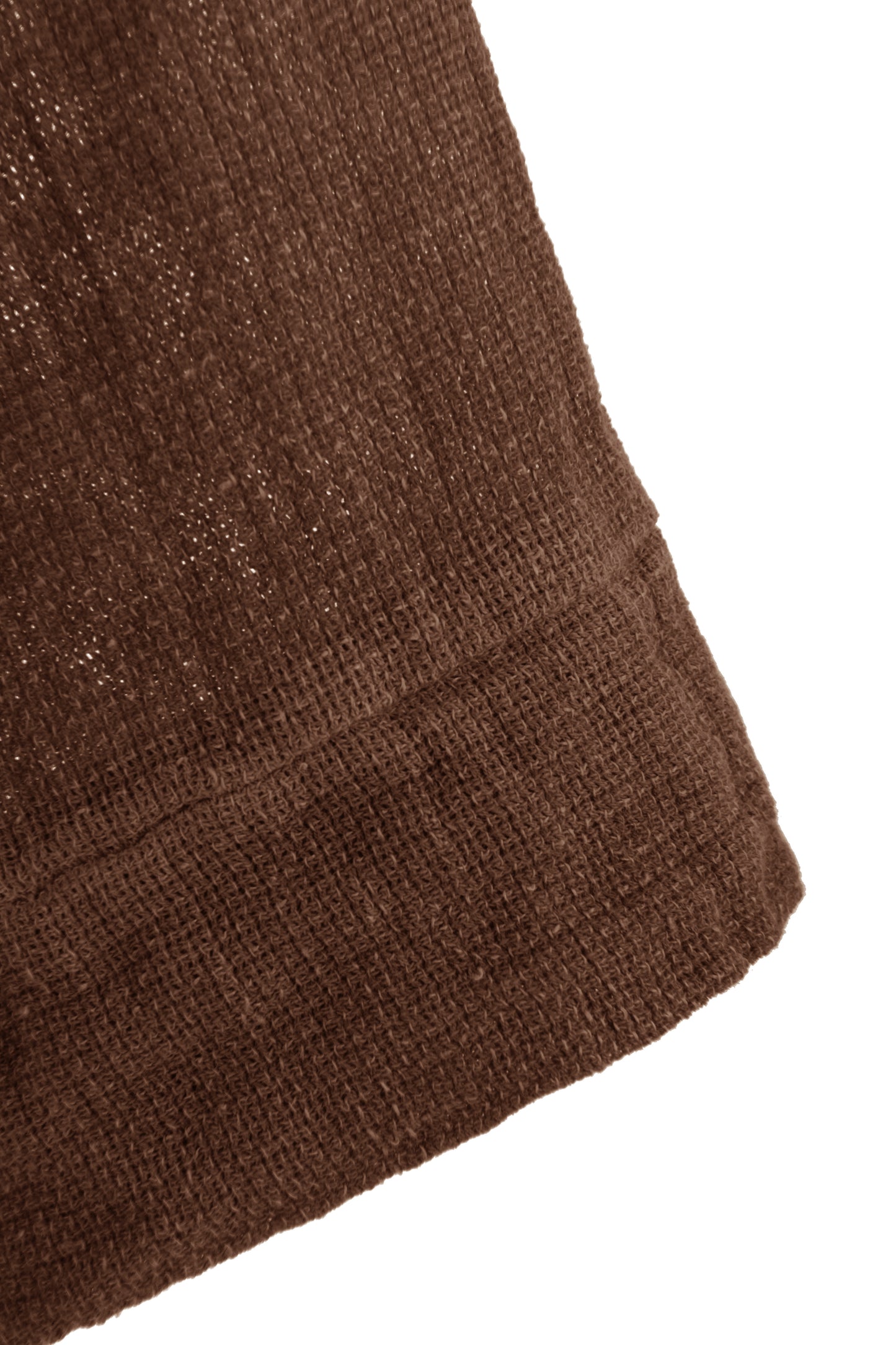 One Button Teabag Linen Jacket