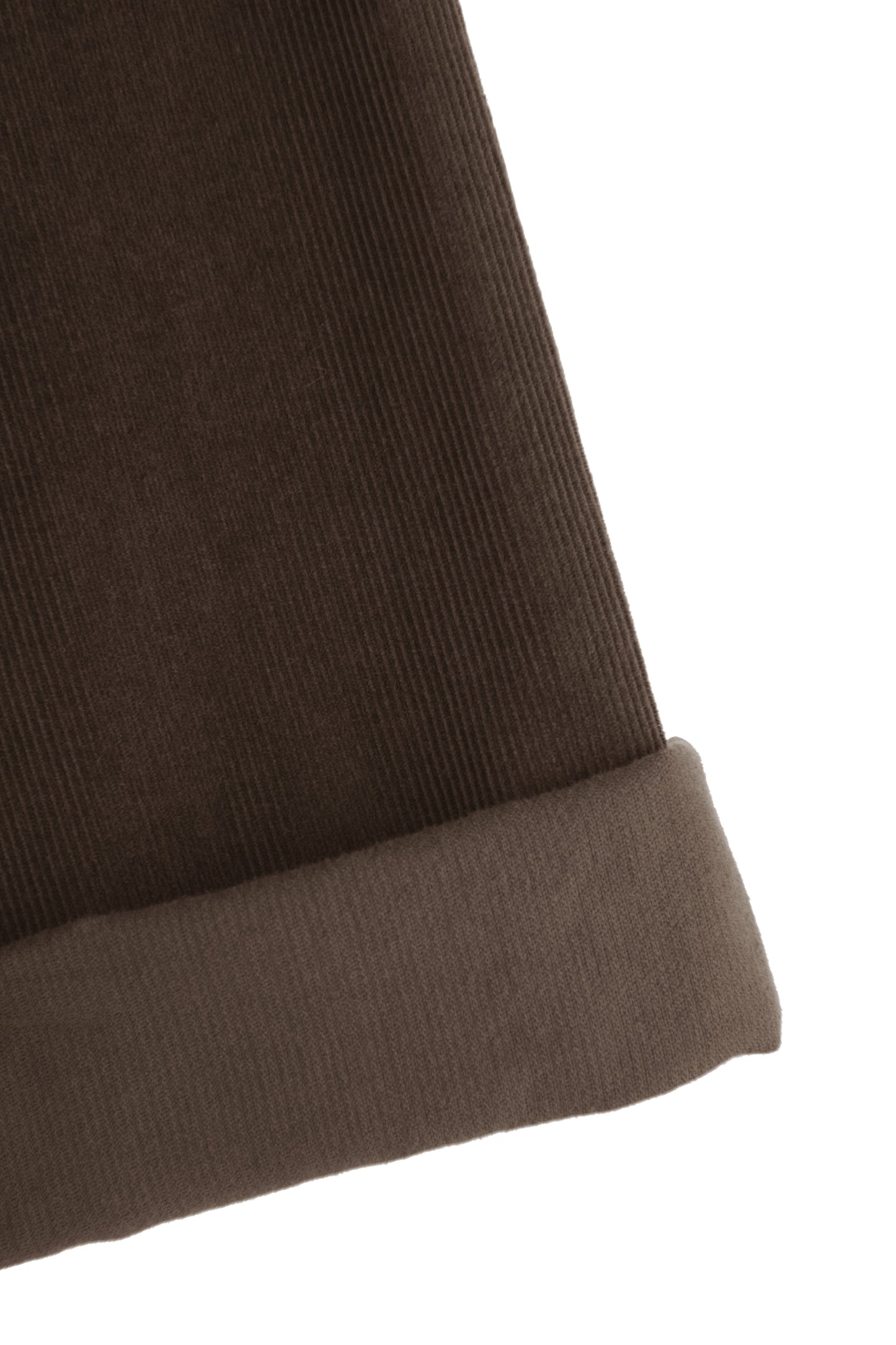 Tiered Swing Corduroy Dress