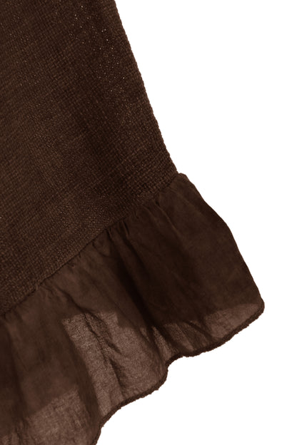Diagonal Hem Teabag Dress