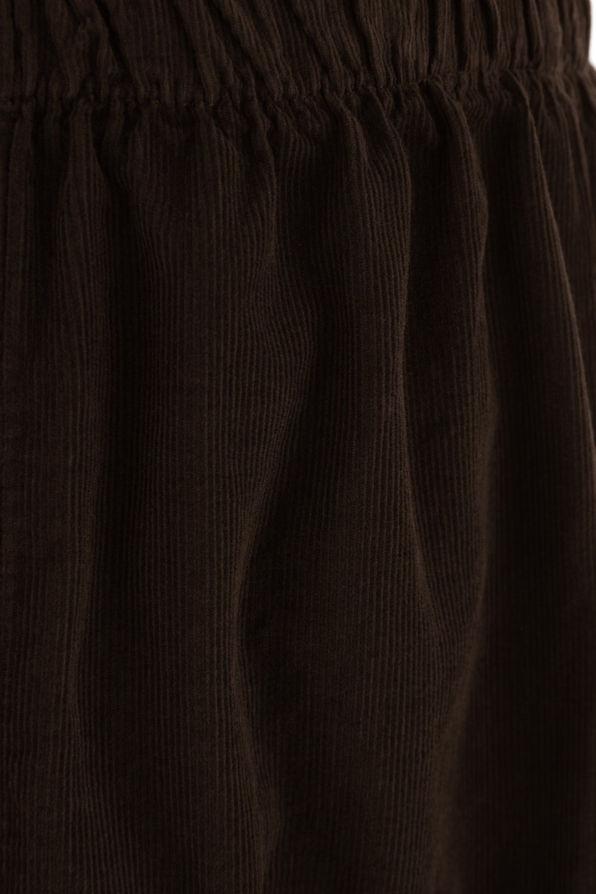 2 Slit Pocket Barrel Leg Corduroy Trouser