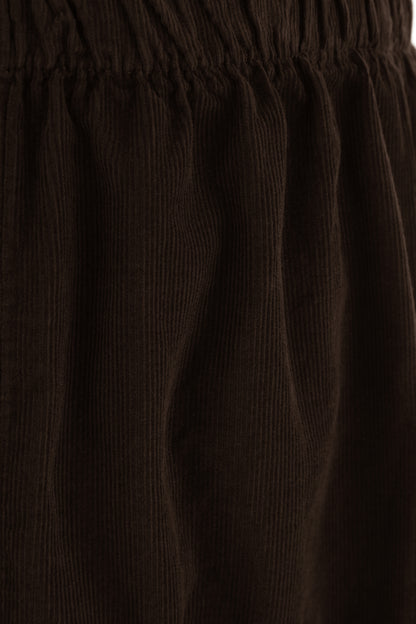 2 Slit Pocket Barrel Leg Corduroy Trouser