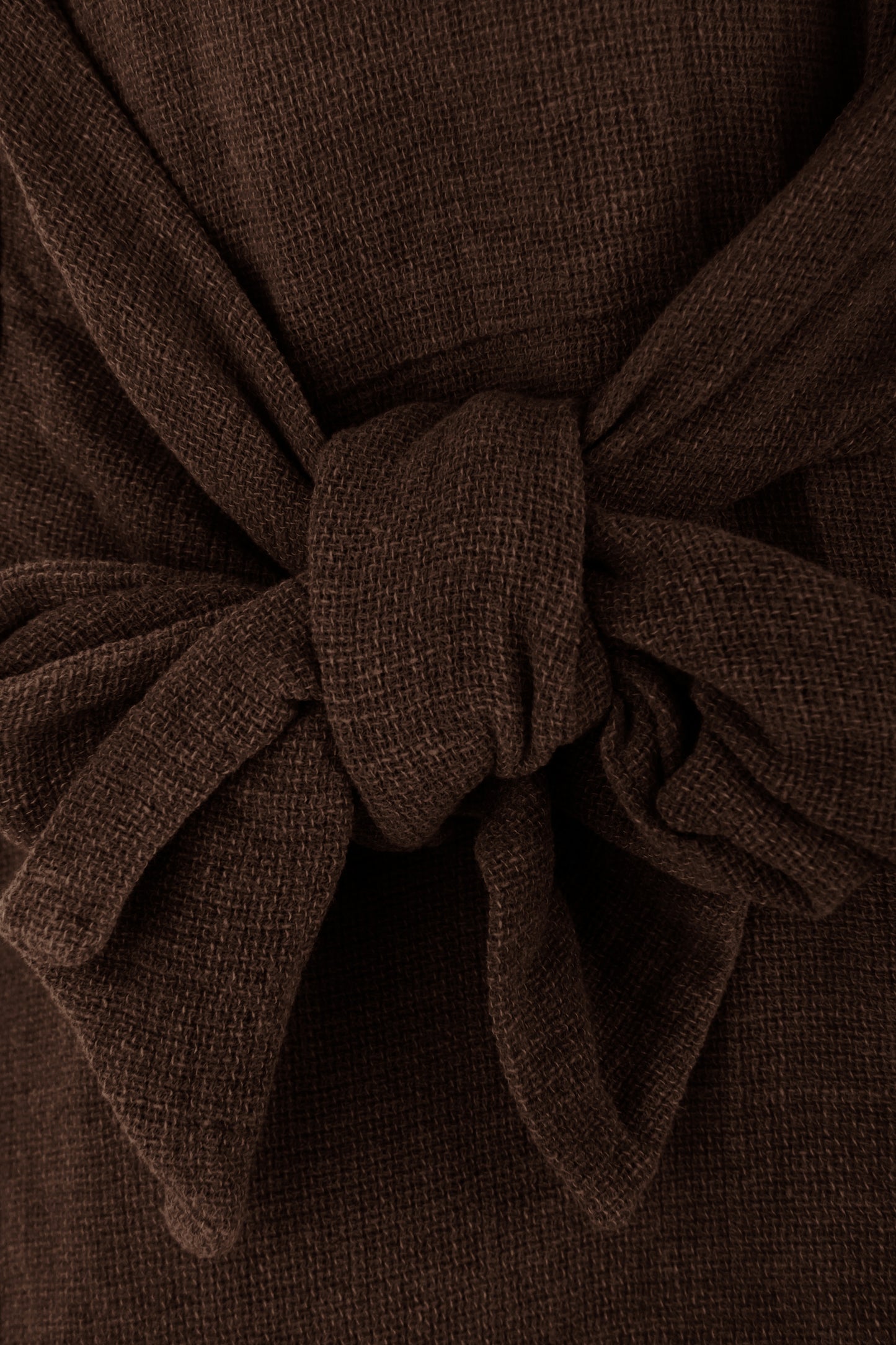 Side Tie Teabag Linen Top