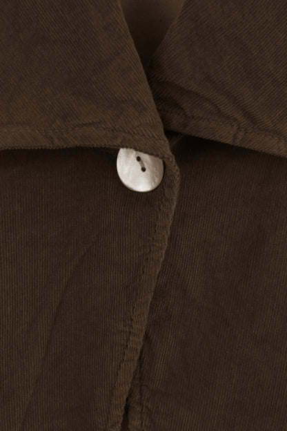 One Button Corduroy Jacket