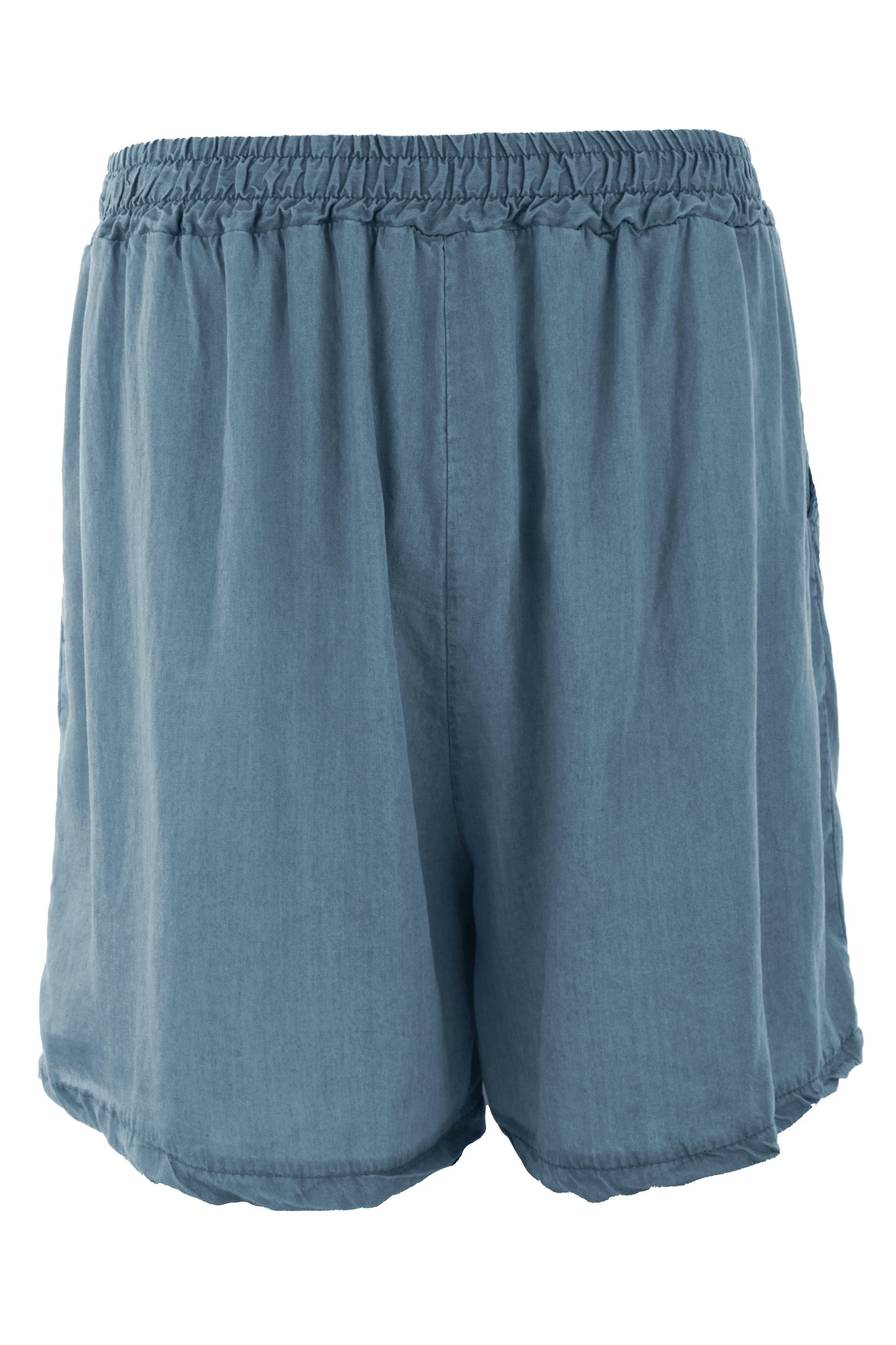 Plain Denim Shorts