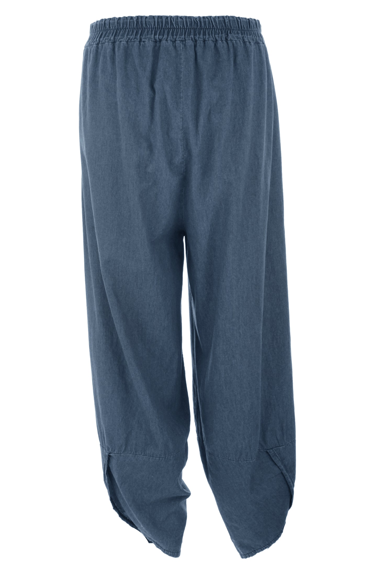 Barrel Leg Denim Trouser