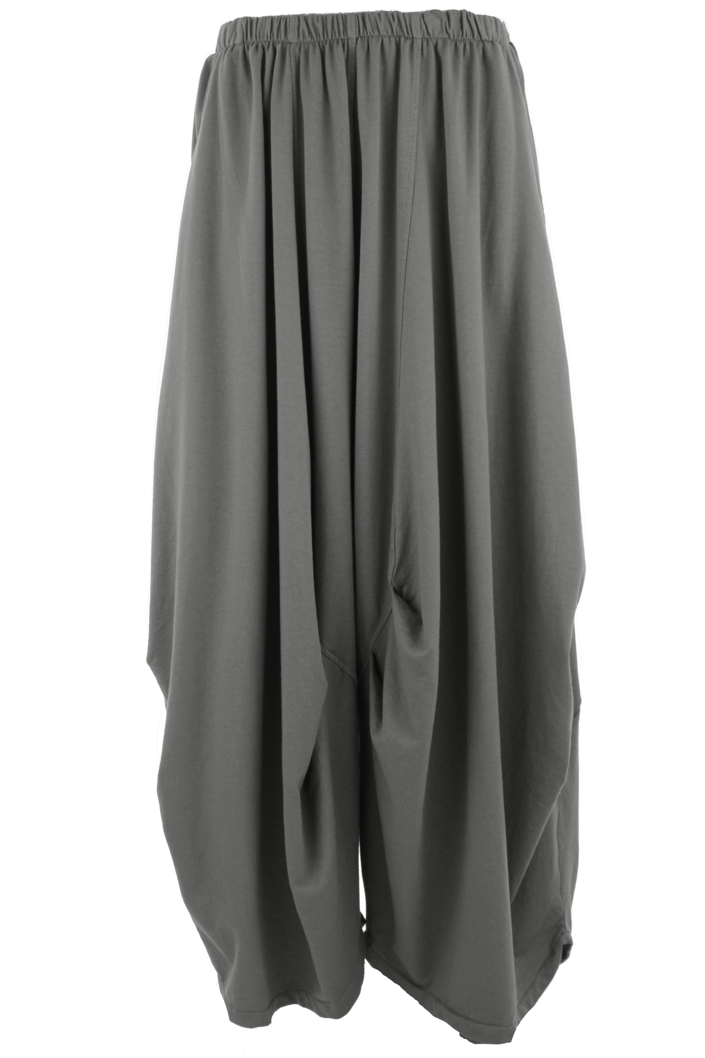 Gathered Jersey Trouser