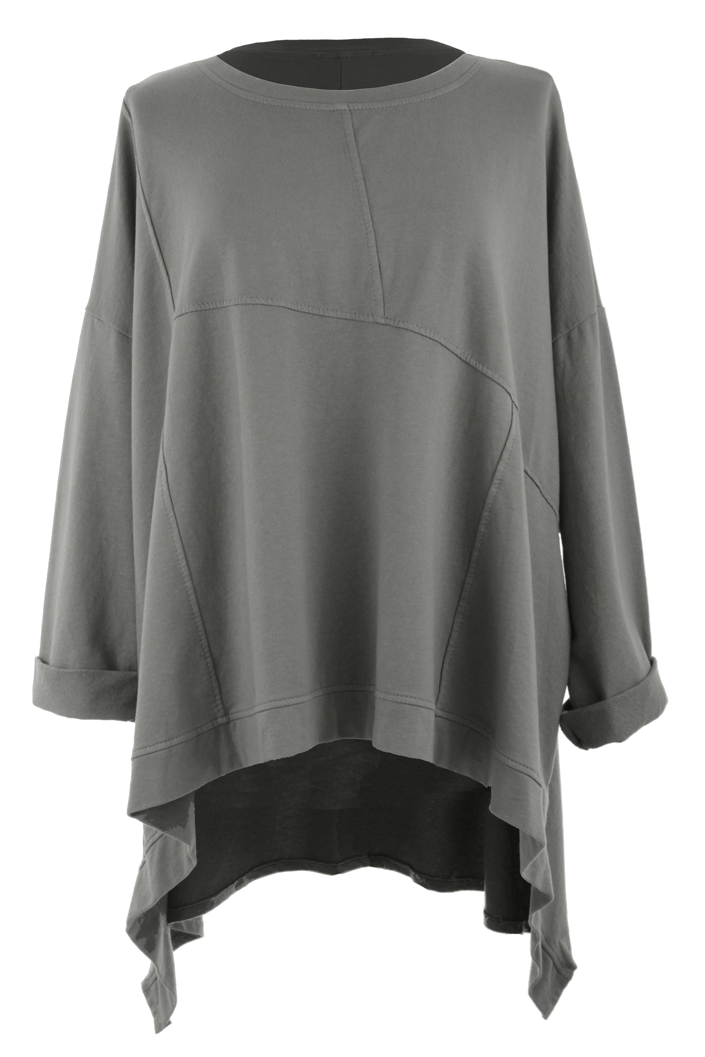 Panel Detail Jersey Top