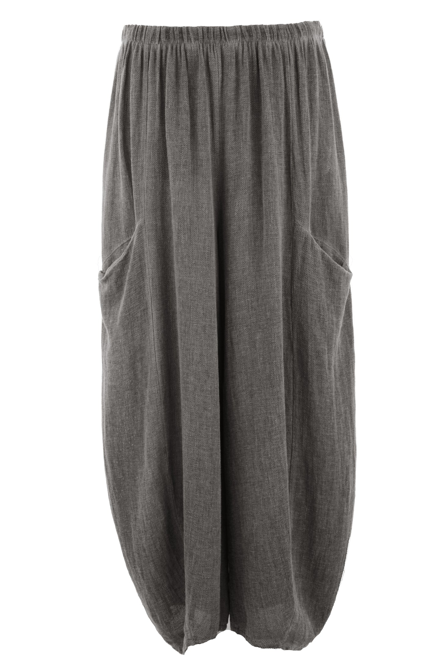 2 Slit Pocket Teabag Linen Trouser
