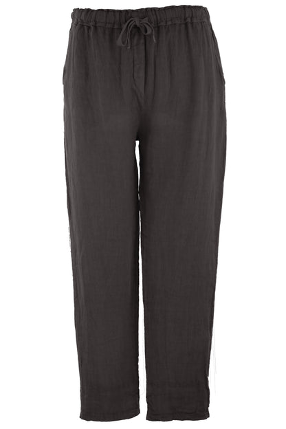 Tapered Linen Trouser