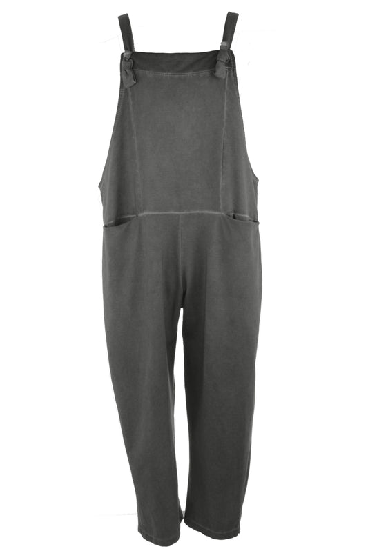 Acid Wash Jersey Dungarees