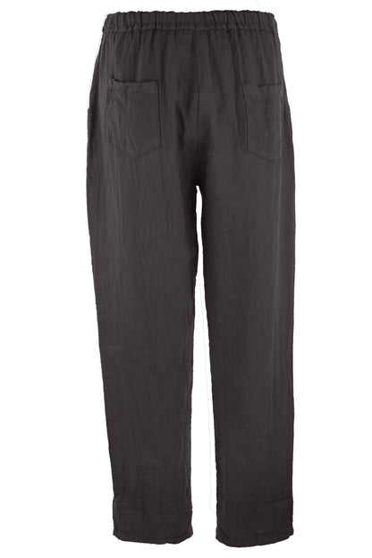 Tapered Linen Trouser
