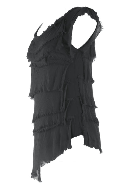 Sleeveless Rara Silk Top
