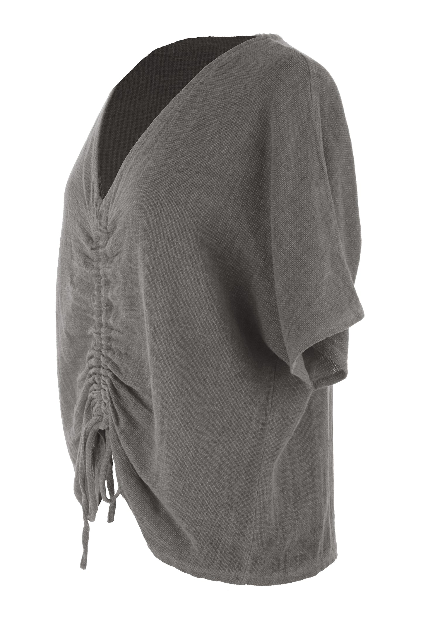 Ruched Front Teabag Top