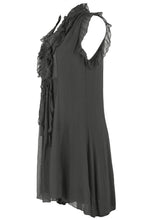 Load image into Gallery viewer, Sleeveless Frill Tassel Silk Tunic
