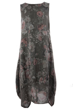 Load image into Gallery viewer, Floral Square Neck Linen Dress
