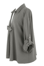 Load image into Gallery viewer, Tie Front Jersey Jacket
