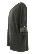 Load image into Gallery viewer, Button Detail 2 Pocket Corduroy Top
