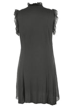 Load image into Gallery viewer, Sleeveless Frill Tassel Silk Tunic
