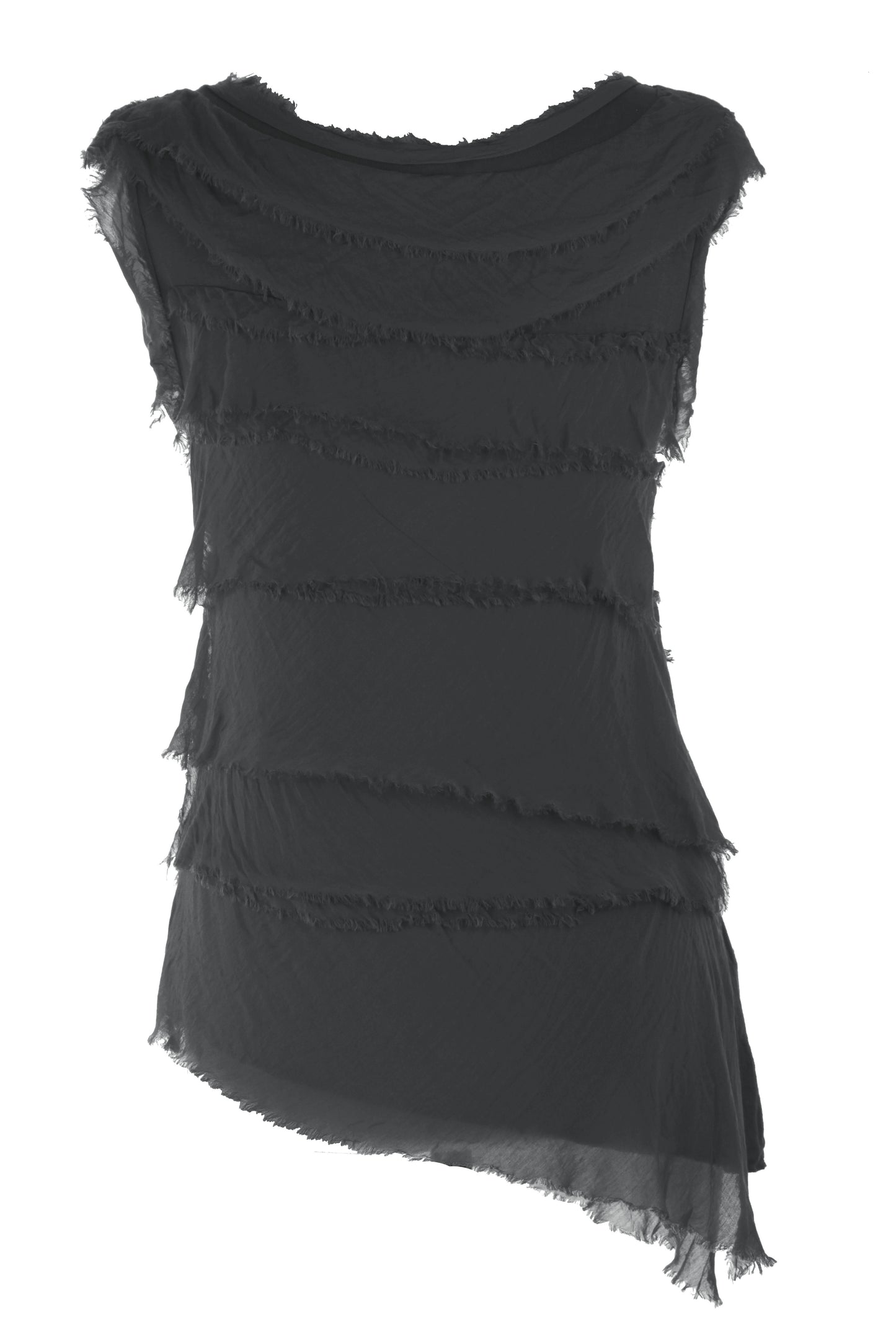 Sleeveless Rara Silk Top