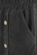 Load image into Gallery viewer, Side Button Detail Corduroy Trouser
