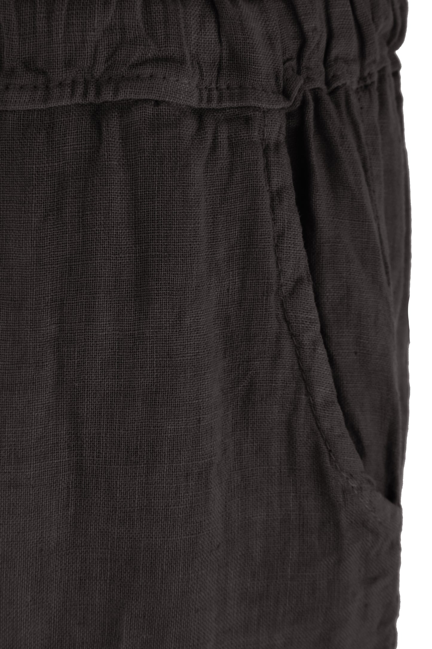 Tapered Linen Trouser