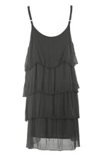 Load image into Gallery viewer, Ruffle Silk Dress

