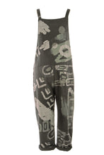 Load image into Gallery viewer, Abstract Print Dungaree
