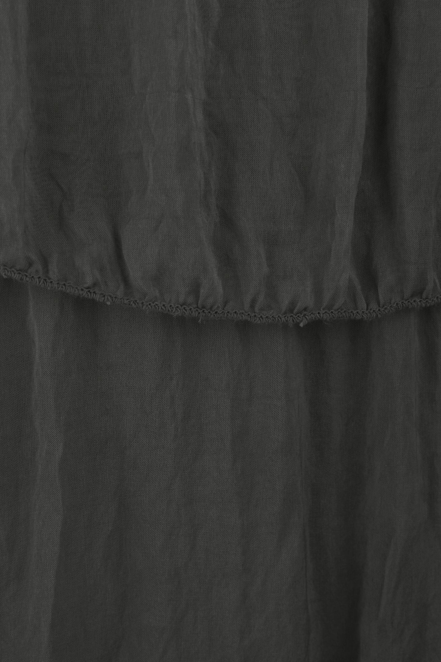 Ruffle Silk Dress