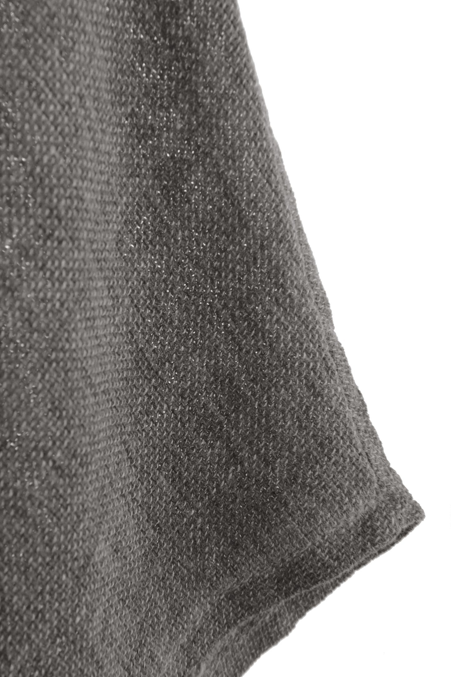 V Cutout Hem Linen Teabag Top