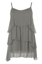 Load image into Gallery viewer, Ruffle Silk Vest
