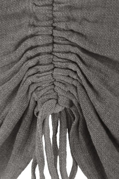 Ruched Front Teabag Top