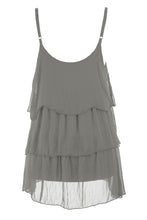 Load image into Gallery viewer, Ruffle Silk Vest
