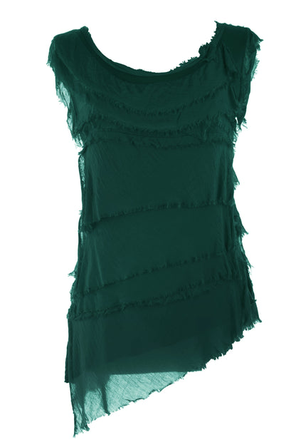 Sleeveless Rara Silk Top