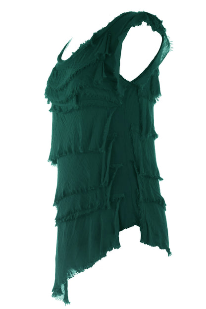 Sleeveless Rara Silk Top