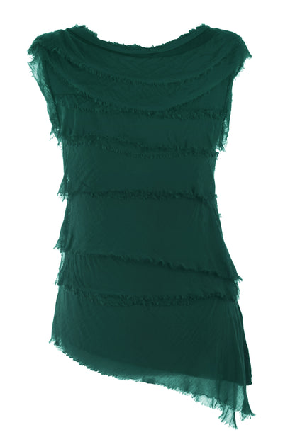 Sleeveless Rara Silk Top
