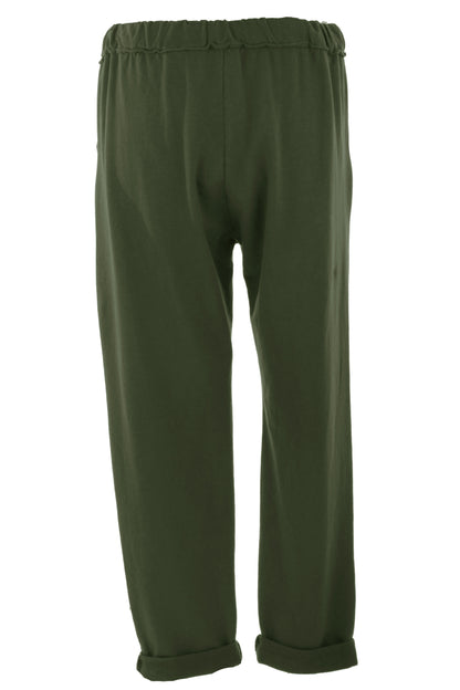 Raw Edge Pocket Joggers