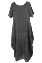 Load image into Gallery viewer, Stripe 2 Pocket Tulip Midi
