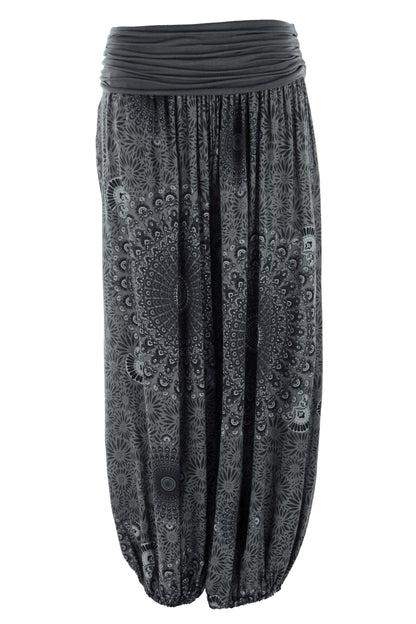 Mandala Print Harem Trouser