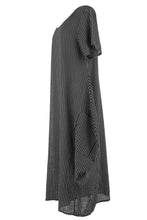 Load image into Gallery viewer, Stripe 2 Pocket Tulip Midi
