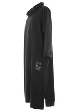Load image into Gallery viewer, Cowl Neck Side Slit Corduroy Midi
