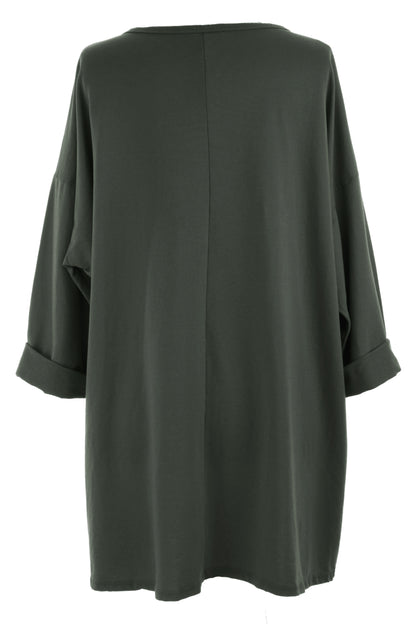 Sequin Star Jersey Tunic