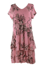 Load image into Gallery viewer, Floral Print Bias Cut Dress
