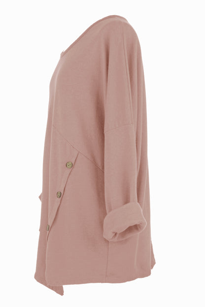 3 Button Detail Top