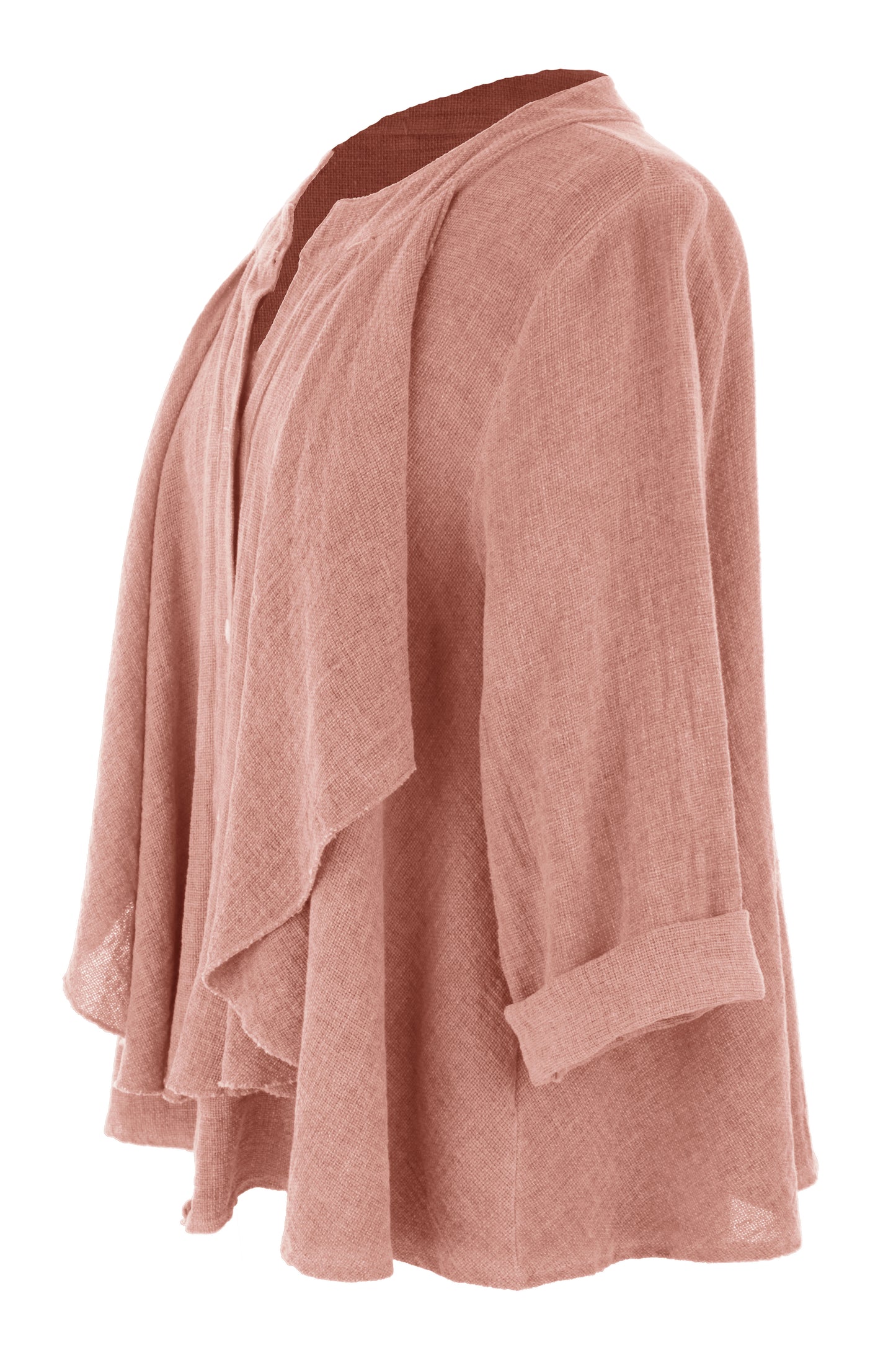 Drape Detail Teabag Shirt