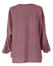 Load image into Gallery viewer, Tab Button Sweatshirt
